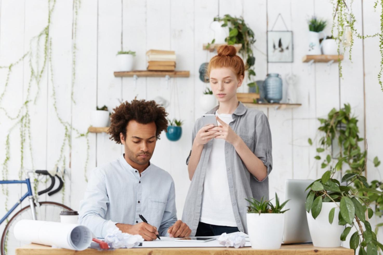 Espacio de trabajo colaborativo diseñado para fomentar la creatividad